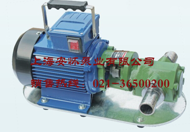 上海WCB手提式齿轮泵_手提齿轮泵,小型齿轮