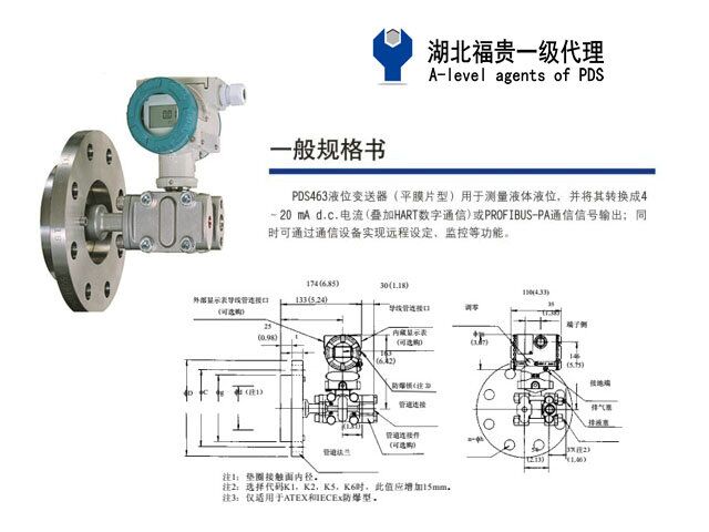重庆川仪PDS473H-1BS1AAAA05-A1DA远传