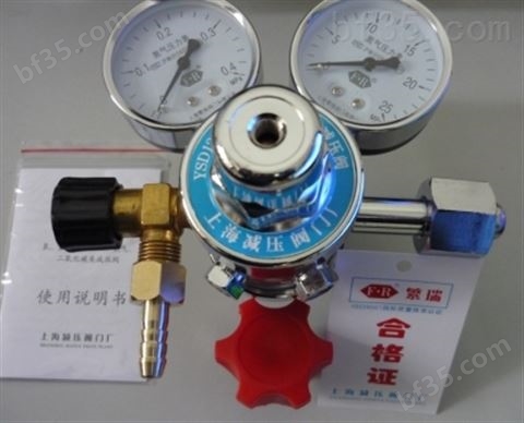 上海繁瑞氮气减压阀YSD12X-0.3L氮气减压器YSD12X