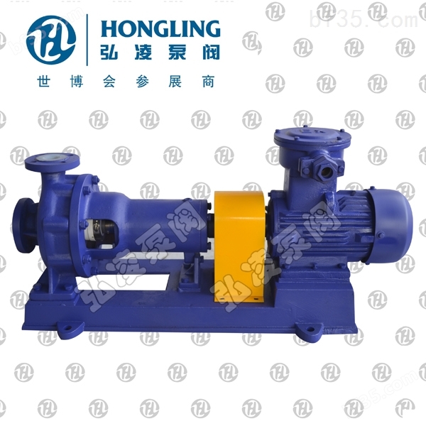 IHF32-25-125A氟塑料离心泵,单级衬里离心泵,悬臂式化工泵